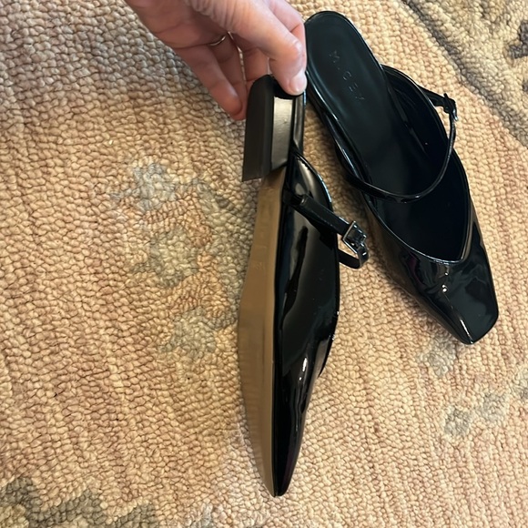 M. Gemi Debora Patent leather ballet flat Mary Jane Mules - Picture 4 of 5